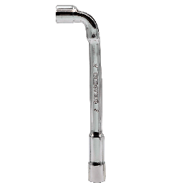CHIAVE A PIPA DEXTER DOPPIA APERTURA 7MM IN CROMO VANADIO, LUNGHEZZA 100MM