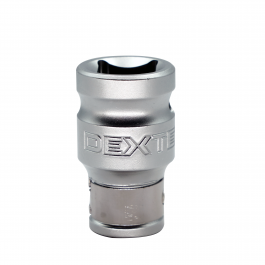 DEXTER 1/2 INCH BIT SOCKET ADAPTER HEXAGON LENGTH 43MM