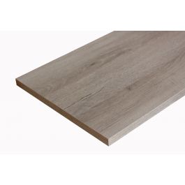 GREY OAK SHELF 18X400X1000