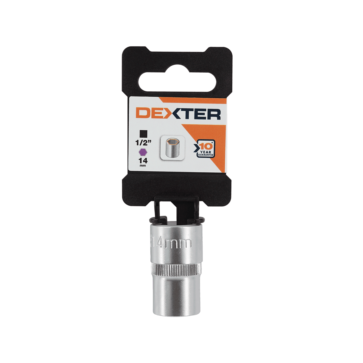 DEXTER BUSH DIAM. 14MM 1/2 INCH CHROME VANADIUM COUPLING