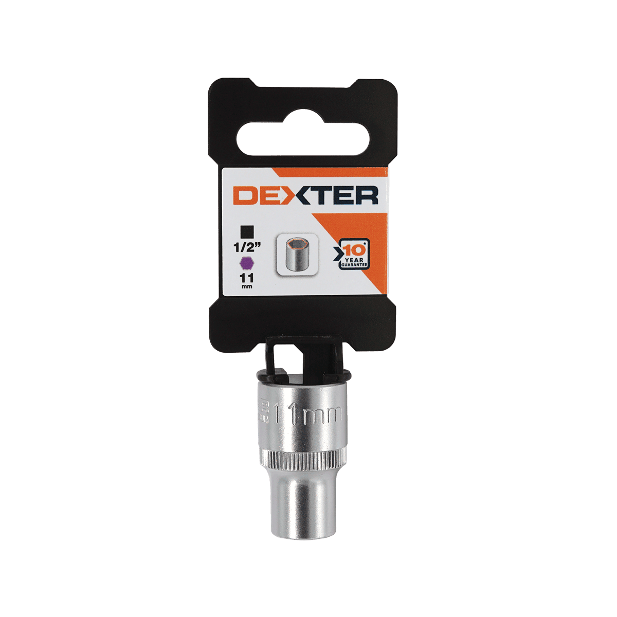 DEXTER BUSH DIAM. 11MM 1/2 INCH CHROME VANADIUM COUPLING