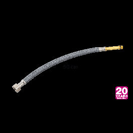 PET POLYMER HOSE DN8 F 1/2 M 10X1-L50 L 50 CM X EQUATION TAPS