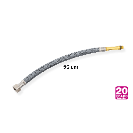 PET POLYMER HOSE DN8 F 3/8 M 10X1-L50 L 50 CM X EQUATION TAPS