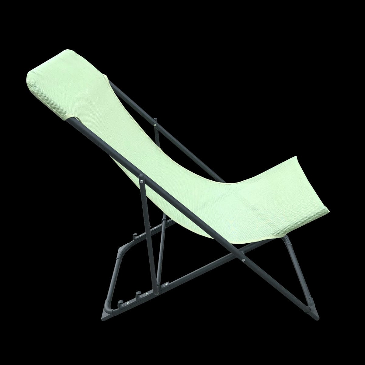 BIGANOS RELAX ARMCHAIR STEEL TEXTILENE SAGE GREEN