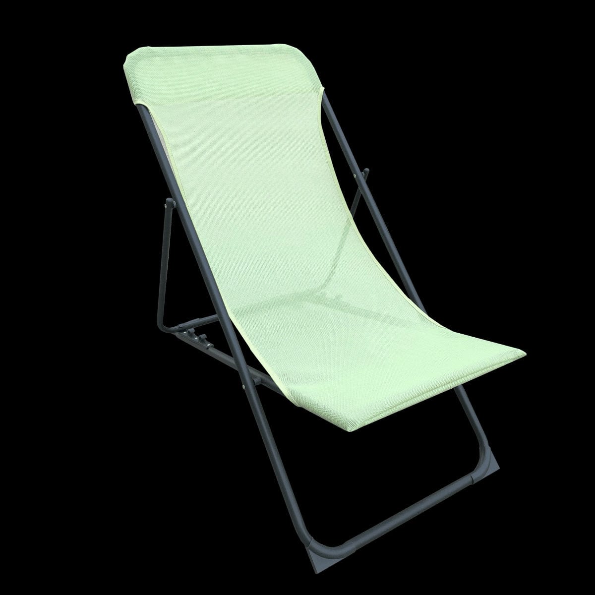 BIGANOS RELAX ARMCHAIR STEEL TEXTILENE SAGE GREEN