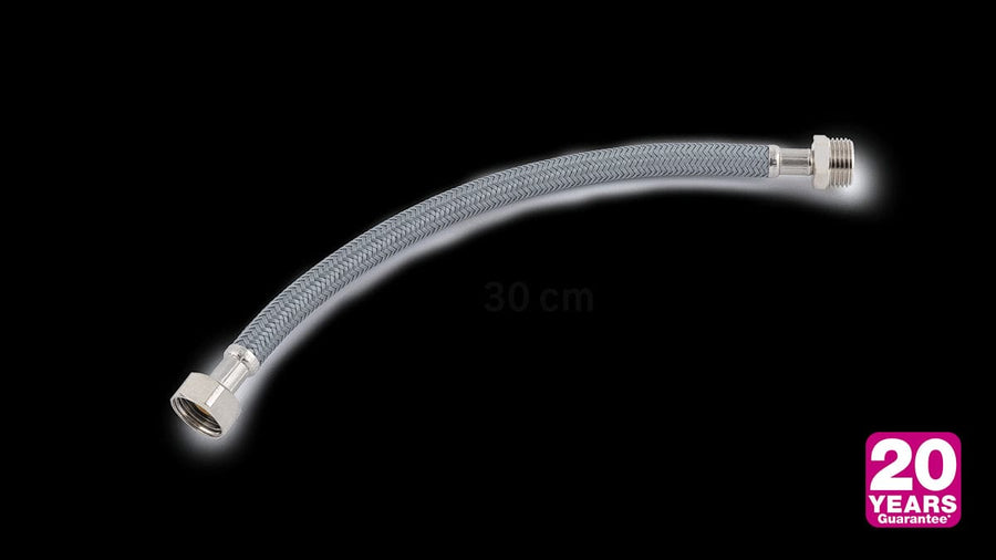 Bricocenter PET POLYMER HOSE DN8 M 3/8 F 1/2 L 30 CM EQUATION REDUCER