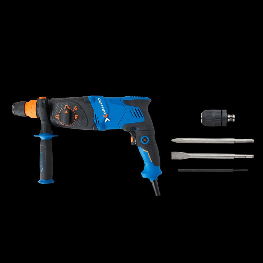 Bricocenter DEXTER 800W HAMMER DRILL, 2.8J, SDS PLUS CHUCK