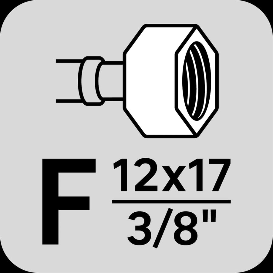 Bricocenter FLEXIBLE POLYMER PET DN8 MF 3/8 L 150 CM EQUATION