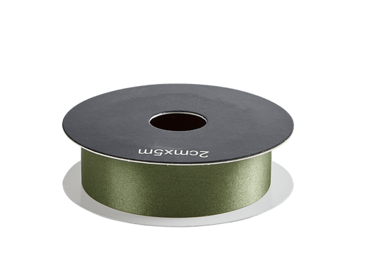 SATIN RIBBON 2CMX5M GREEN