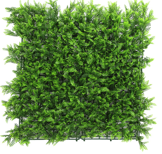 Vertical fern panel, 1 x 1 metre