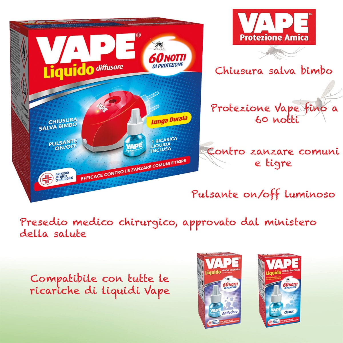 Bricocenter VAPE ELECTROEMANATOR LIQUID VAPE 480H