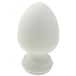 BREST PASOLINI FINIALS WHITE WOOD D28