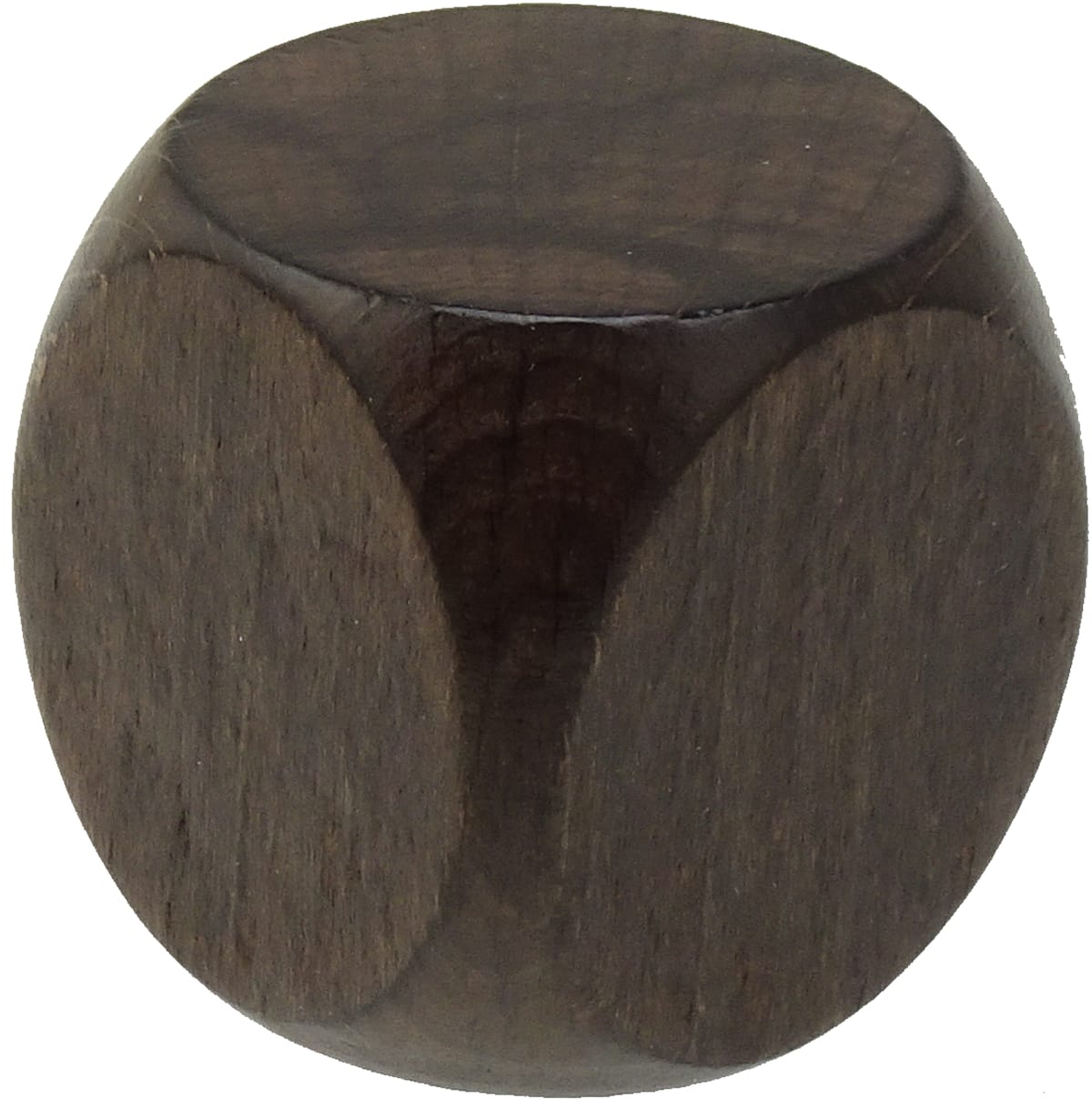 FINAL CUBE WOOD WALNUT D28 CM