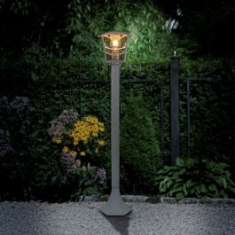 PALAMA ALUMINIUM LAMPPOST WHITE H92.5 CM E27=60W IP44