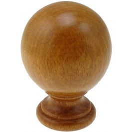 FINIALS LONDON PASTURES CHERRY WOOD D28 CM