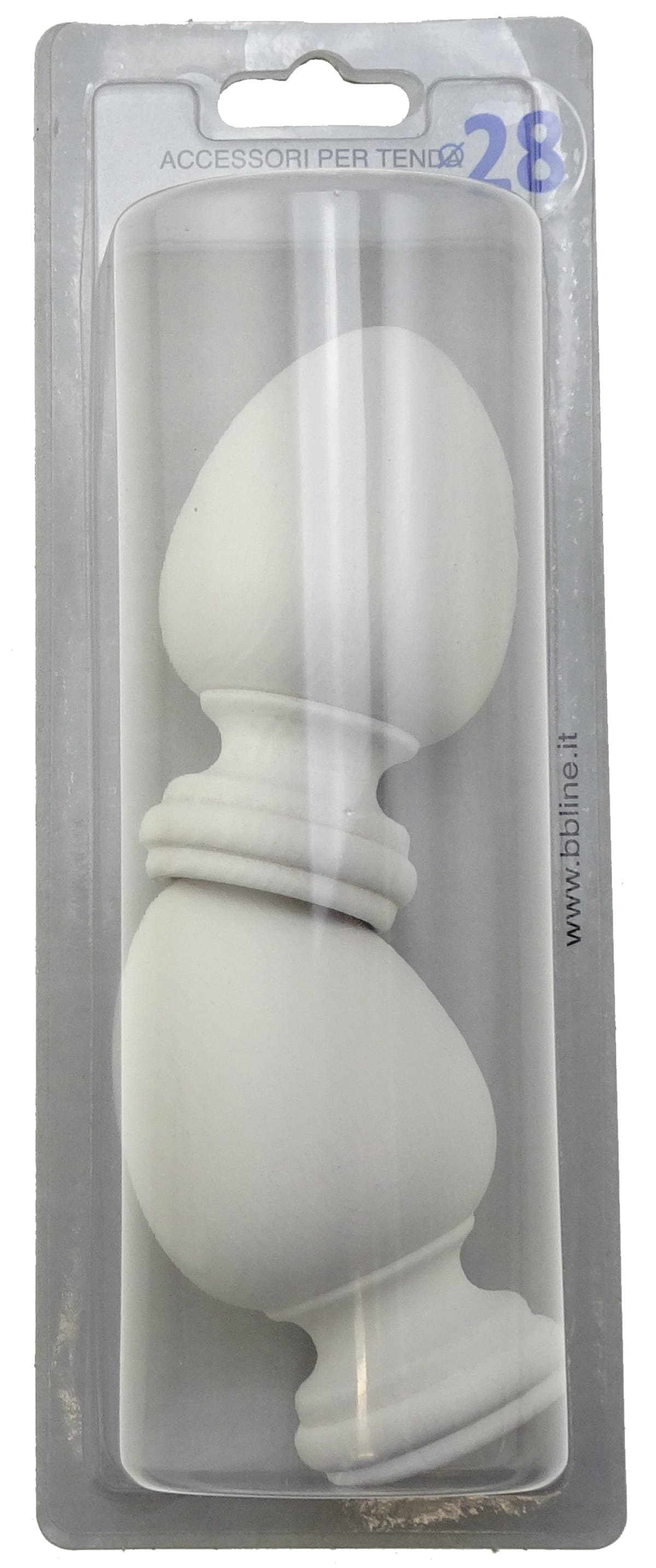 Bricocenter BREST PASOLINI FINIALS WHITE WOOD D28