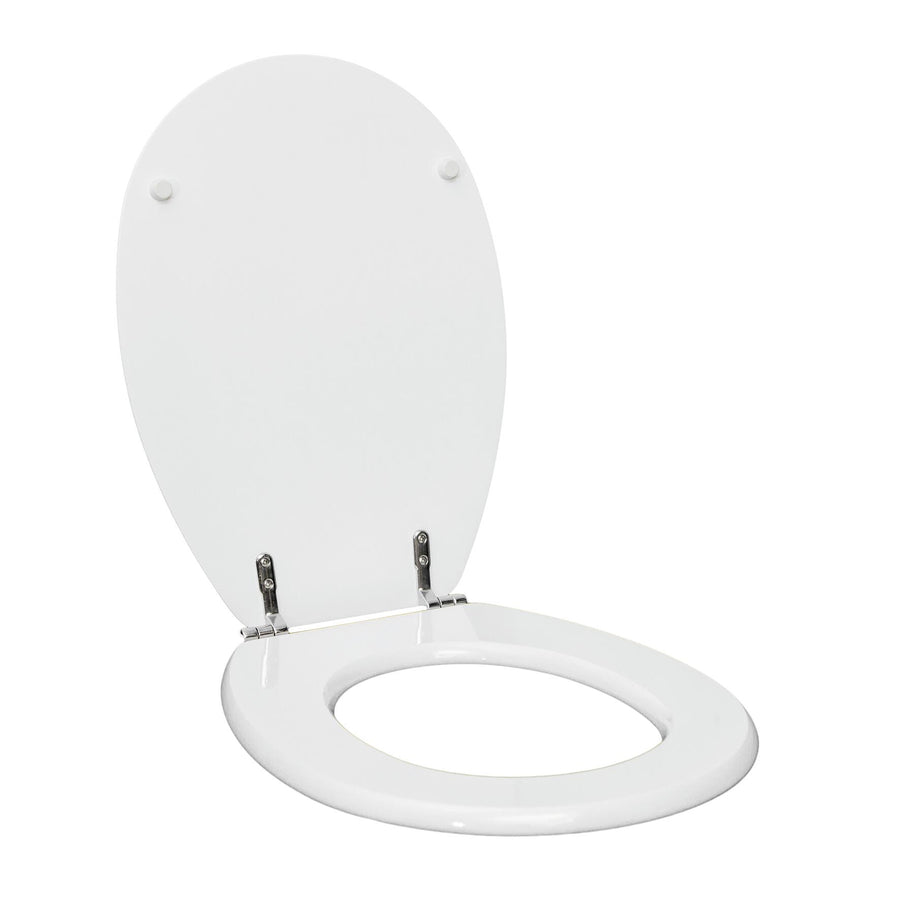 Piemontesina-style toilet seat cover, white, antibacterial, 18 mm, 100% FSC-certified