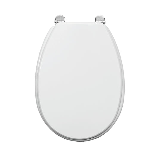 Piemontesina-style toilet seat cover, white, antibacterial, 18 mm, 100% FSC-certified