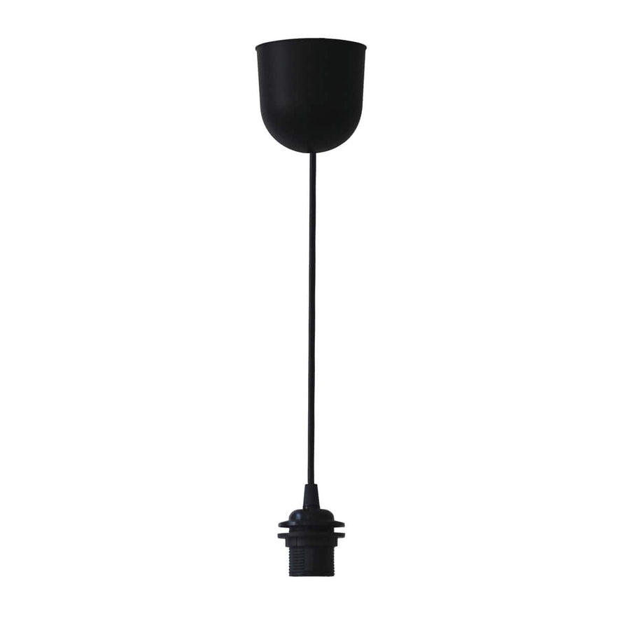 Bricocenter PENDEL JULY PLASTIC BLACK 70 CM E27=60W