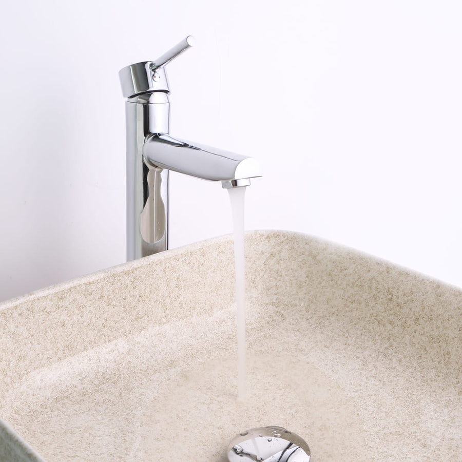 Bricocenter HILO HIGH BASIN MIXER WITHOUT WASTE