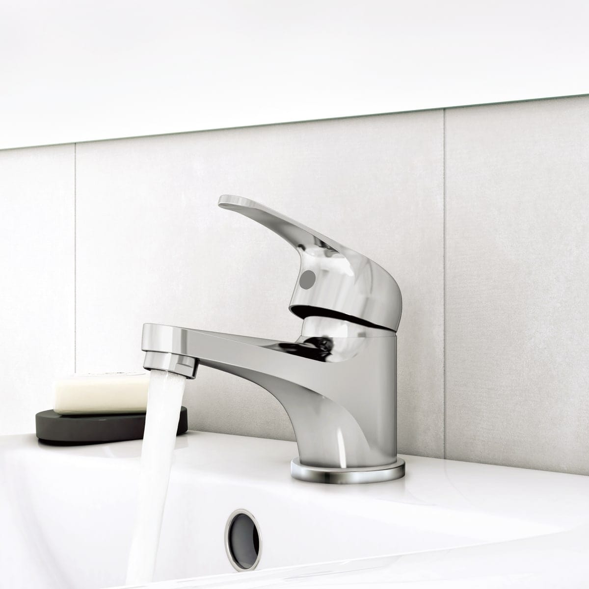 Bricocenter NATU CHROME WASHBASIN MIXER
