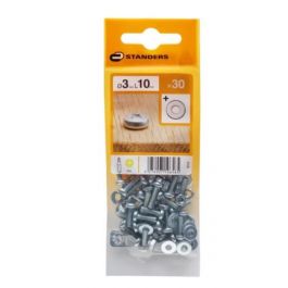 3 X 10 MM CYLINDRICAL HEAD BOLT PH. D