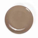 TERRA PLATE Ø27CM TAUPE