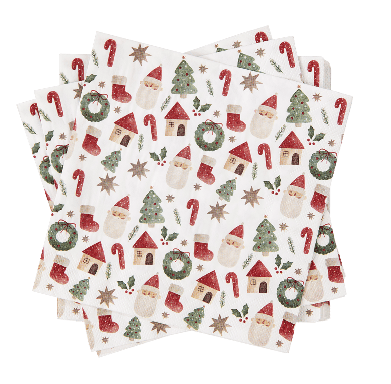 Casa X-MAS VIBE 20 NAPKINS 33X33