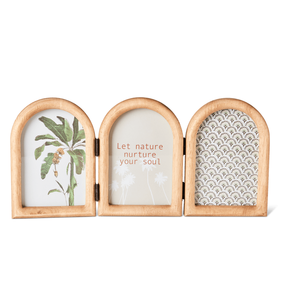 Casa TRIO RUBBERWOOD PHOTO FRAME