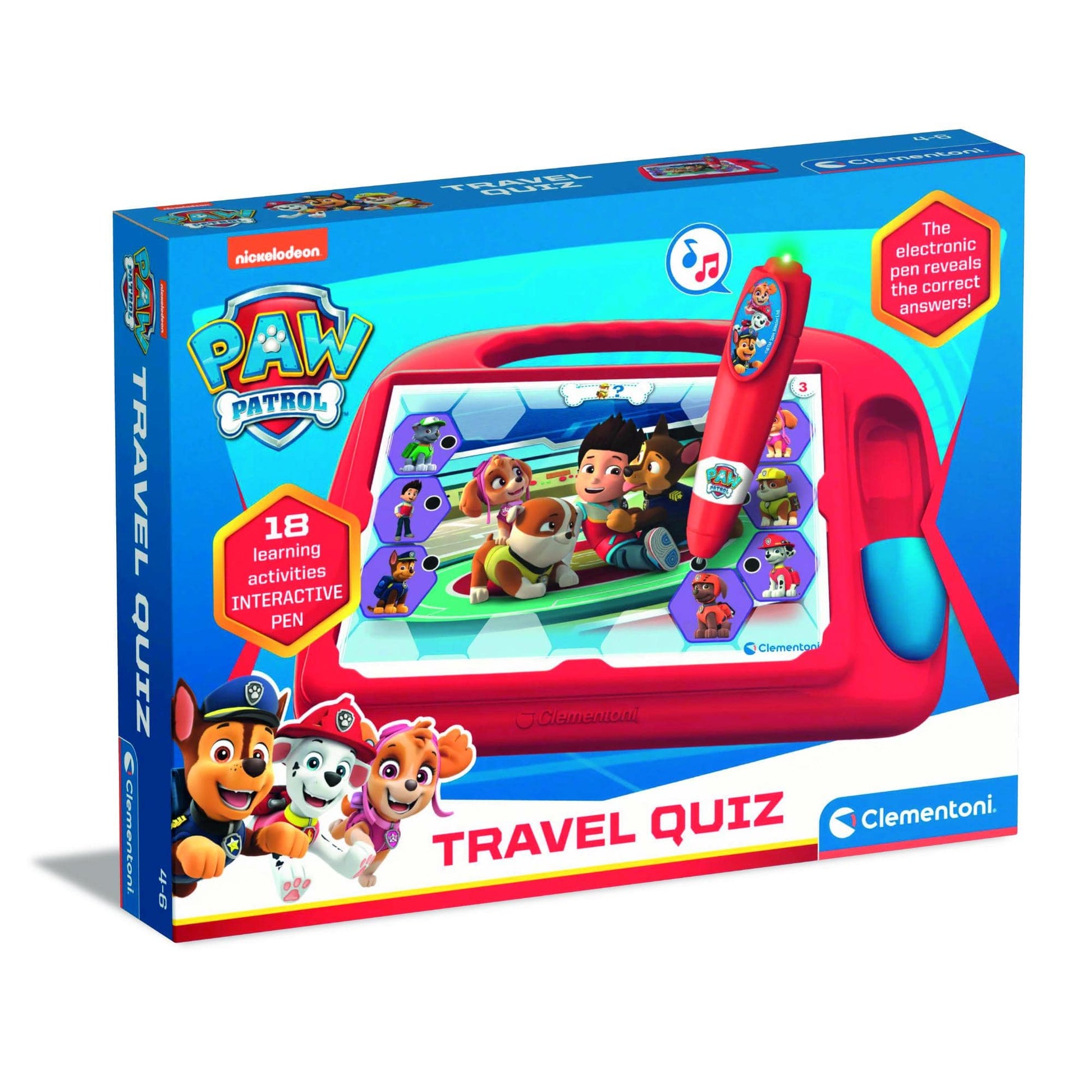 Toys Sapientino - Travel Quiz Paw Patrol