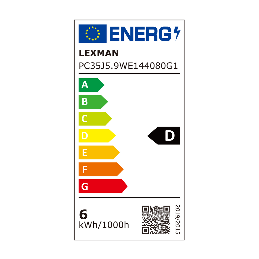 E14 LED bulb (60W equivalent), frosted, natural light
