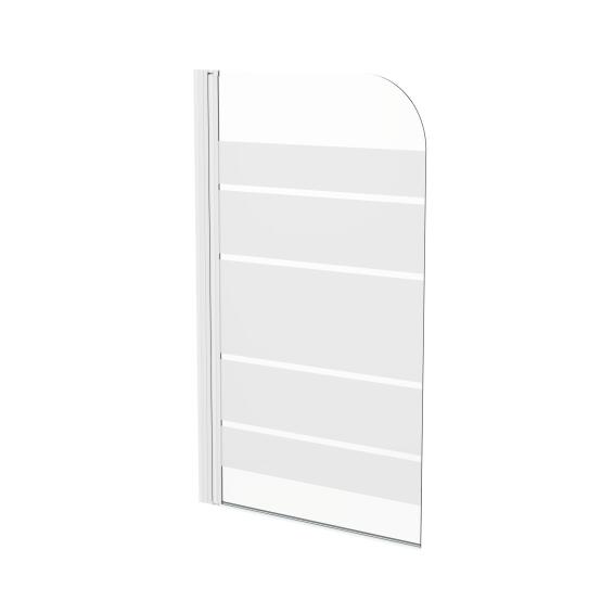 PARETE VASCA NEREA 130X76CM CRISTALLO BI