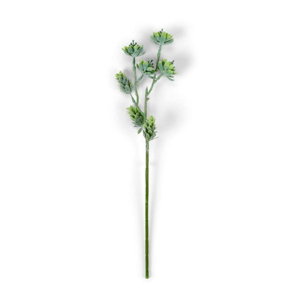 PINECONE Green artificial branch, W 8 x L 41 x D 8 cm