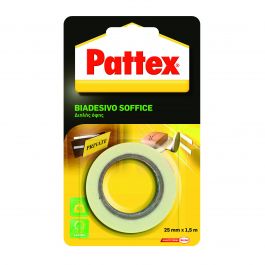 DOUBLE-SIDED SOFT ADHESIVE TAPE 25 MMX1,5MT