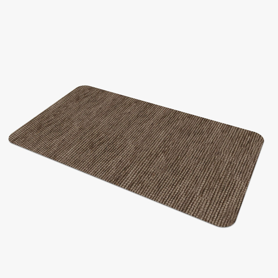 Soft brown mat, 50x75 cm