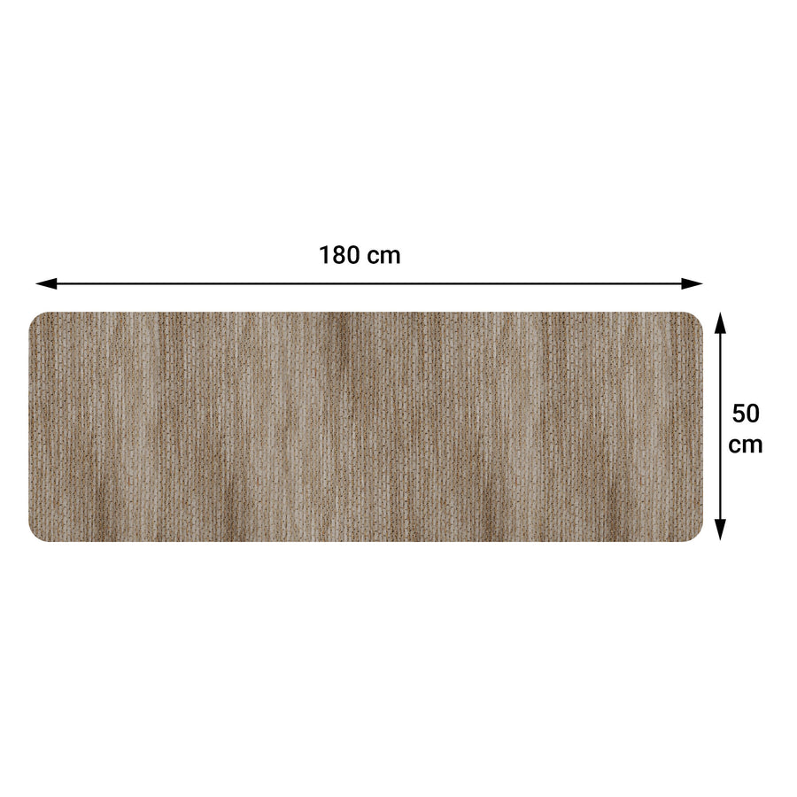 Soave dove-grey rug, 50x180 cm