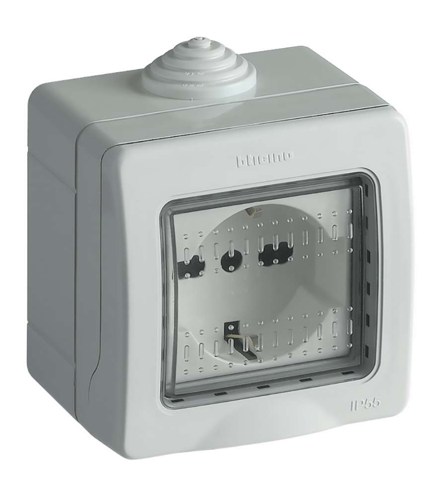 KIT - TWO WAY SCHUKO SOCKET IN CASE I