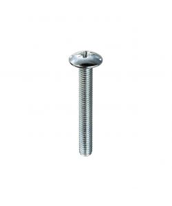 *POZI ZINC B M6 LARGE ROUND HEAD SCREWS