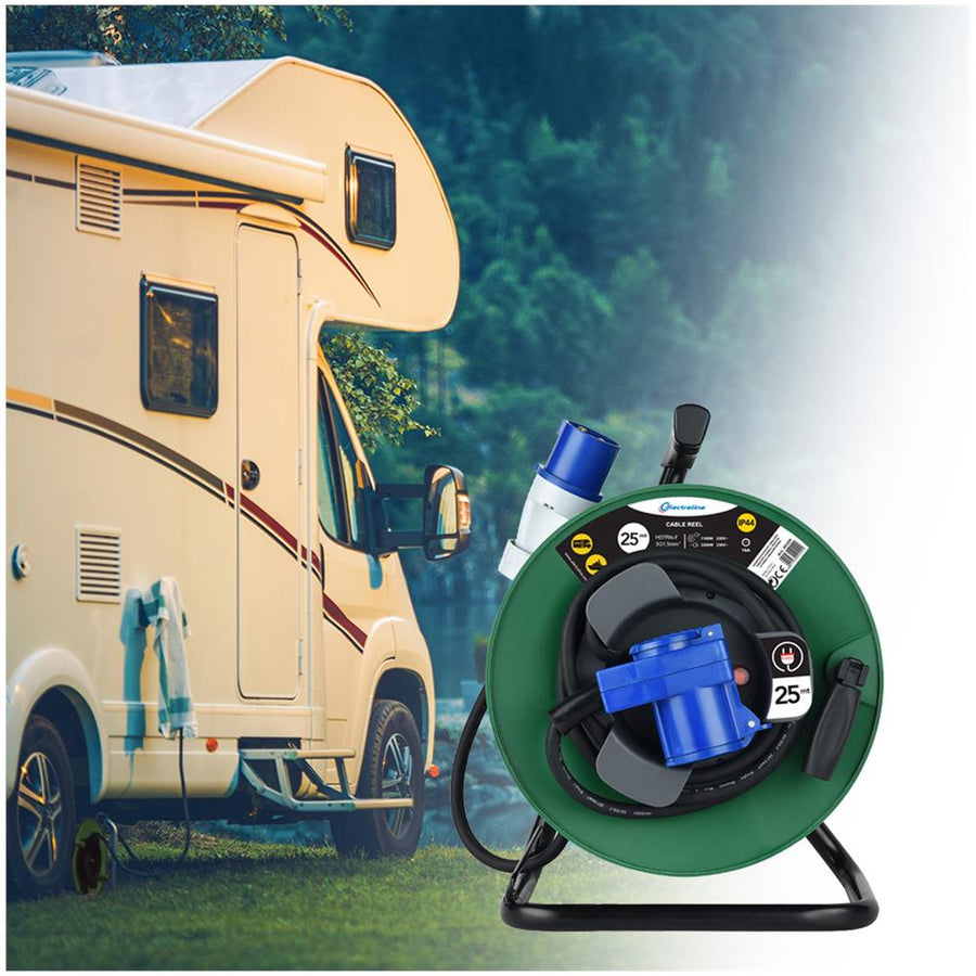 CARAVAN CABLE REEL -WITH CABLE IN GO