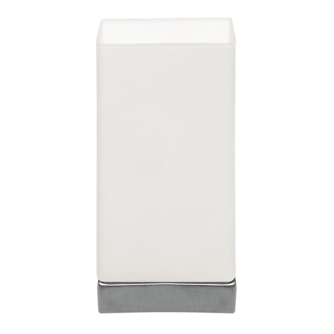 LIBRA TABLE LAMP WHITE GLASS 10X10X2.5CM E27 DIMMABLE TOUCH