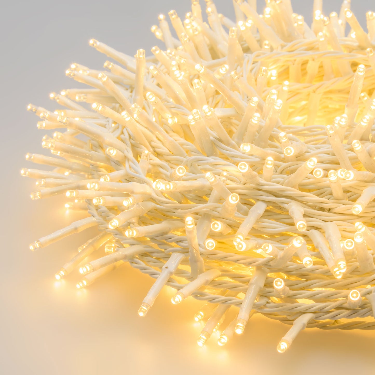 luminous chain 1000 miniled traditional white cable h30.5 4mt
