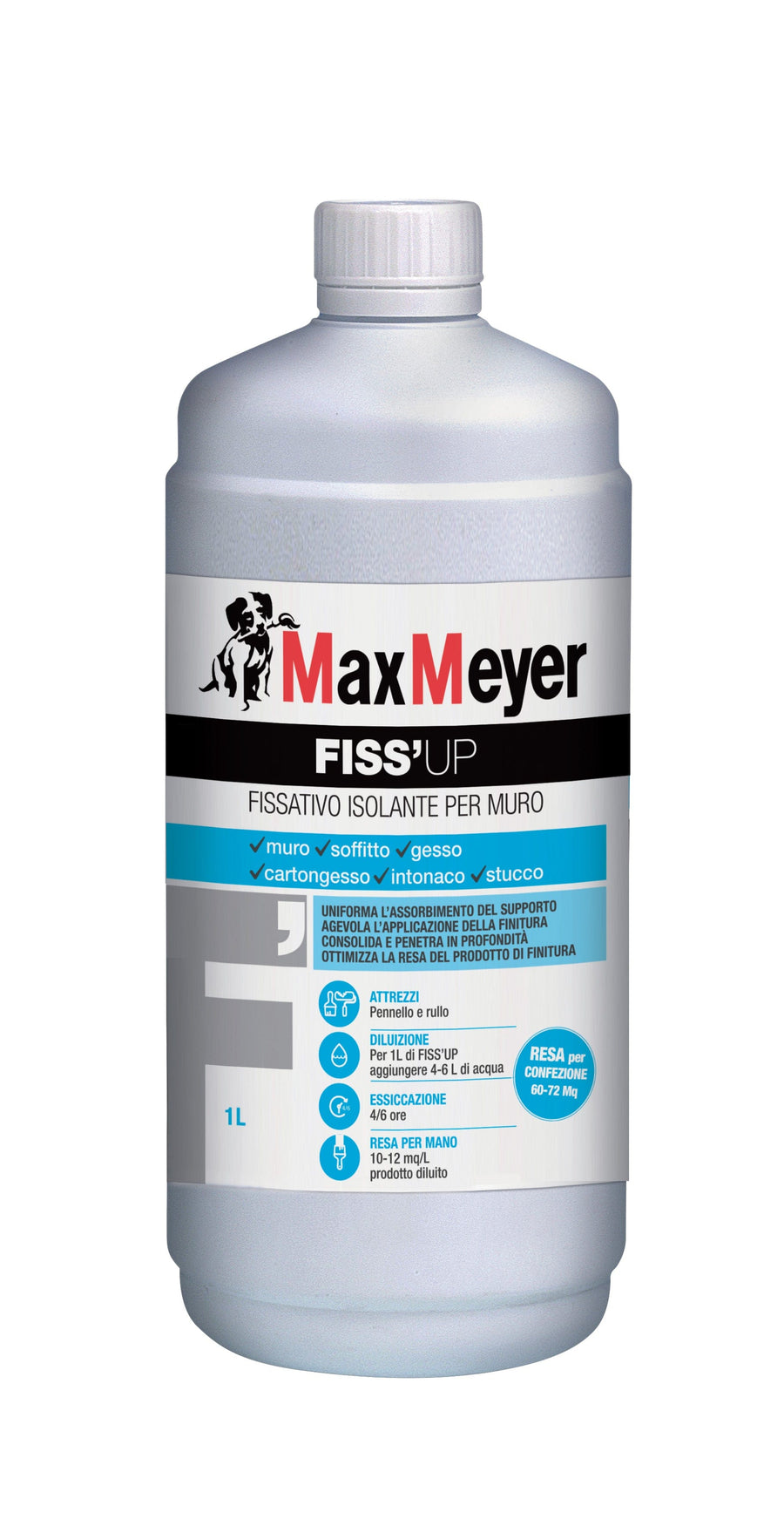 Bricocenter INTERIOR/EXTERIOR WALL FIXATIVE MAX MEYER 1LT