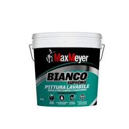 WHITE WASHABLE PAINT SUPREME WHITE 14 LT