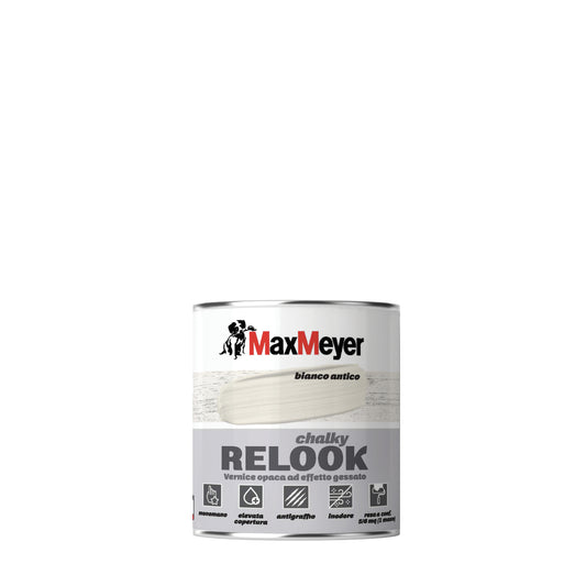 CHALKY WHITE ANTIQUE RELOOK WATERBORNE WOOD GLAZE 500ML