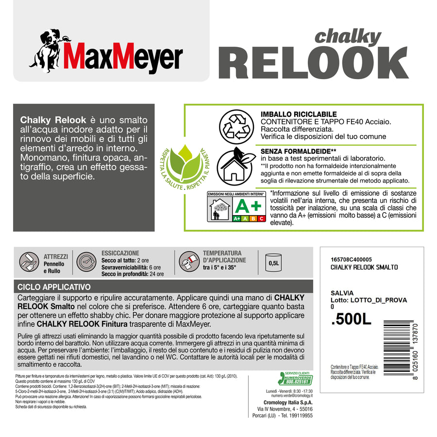 RELOOK SAGE GREEN CHALKY WATERBORNE WOOD GLAZE 500ML