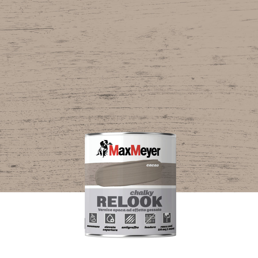 CHALKY COCOA RELOOK WATERBORNE WOOD GLAZE 500ML