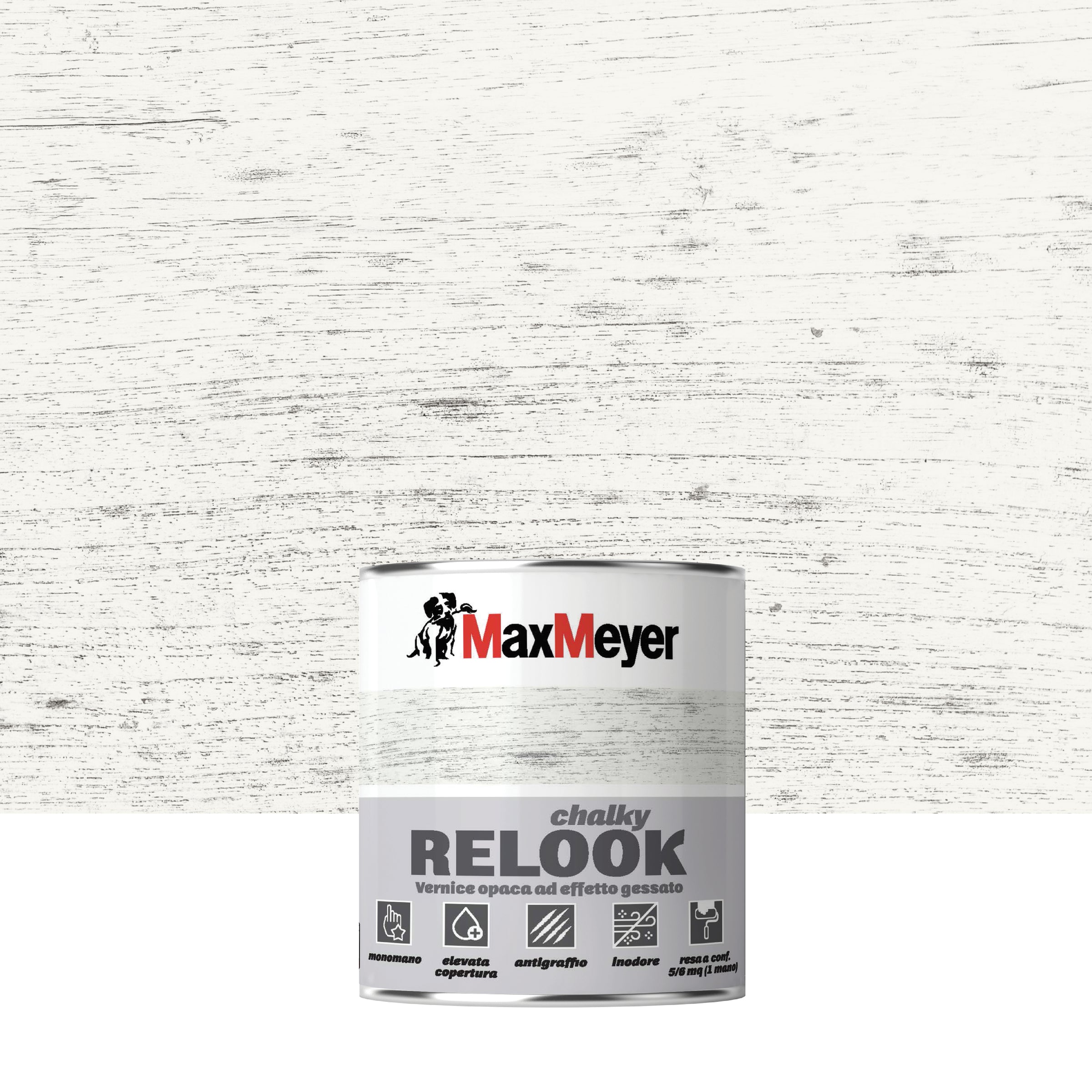 BASE COAT WATERBORNE WOOD GLAZE CHALKY RELOOK PASTEL 0.45LT
