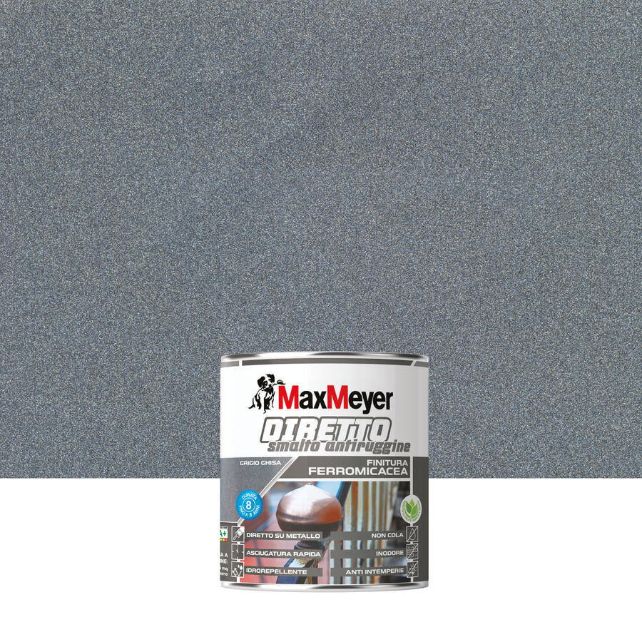 Ferromicaceous grey cast iron rust-proof water-based enamel 0.75lt