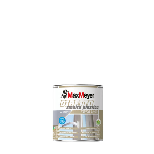 GREY SATIN PLASTIC WATER GLAZE R7040 MM 500ML