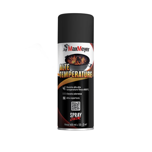 Spray alte temperature nero r9005 400ml